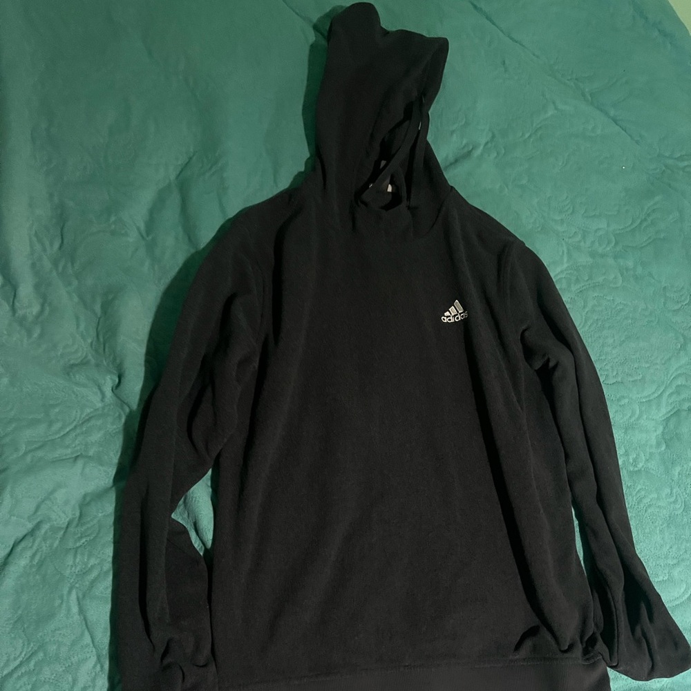 Adidas Classic Black Pullover Hoodie